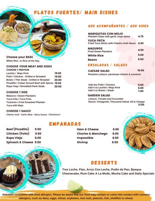 Menu photo 4 Paladar Cuban Eatery & Bakery St. Augustine, FL Menu photo 4 Paladar Cuban Eatery & Bakery St. Augustine, FL