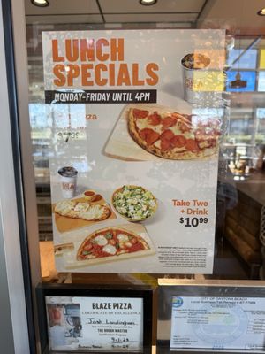 Menu photo 1 Blaze Pizza Daytona Beach, FL