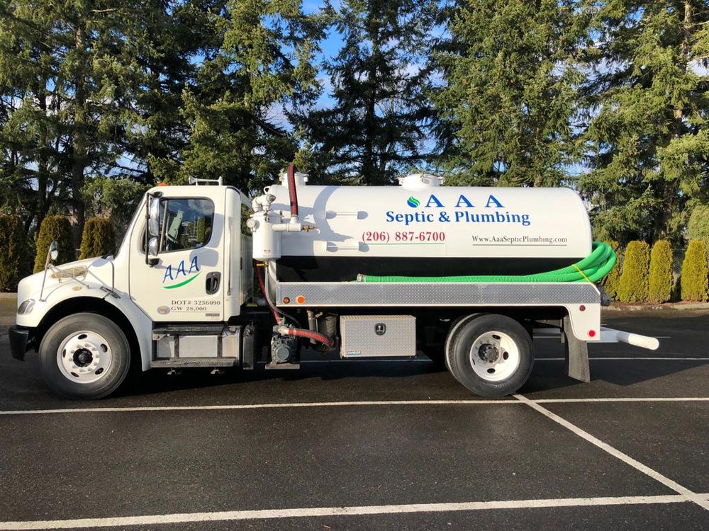 Slide of AAA Septic & Plumbing