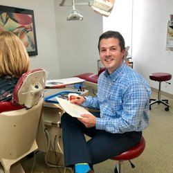 Griffin Orthodontics - Dr. Griffin hard at work
