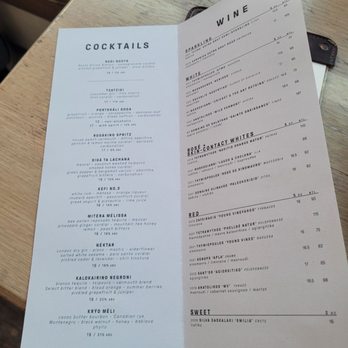 Bar Koukla - Menu - Cocktail Bars Near Me - Toronto, Ontario
