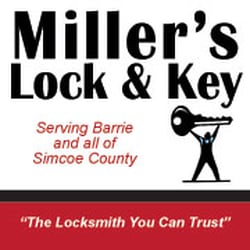 Miller's Lock & Key - locksmith services in barrie, ontario