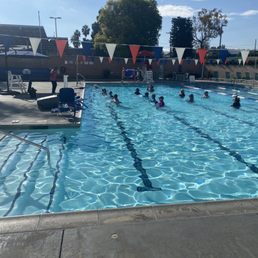 Aqua fit classes losing students due to time change