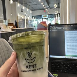 Iced Matcha Latte