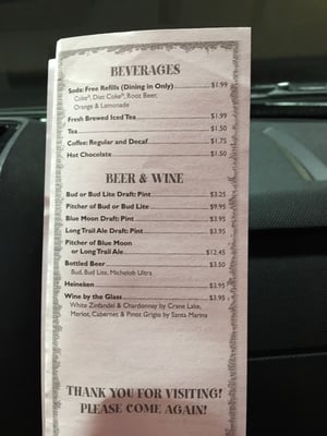 Menu photo 1 Uncle Sam's Restaurant Bristol, CT