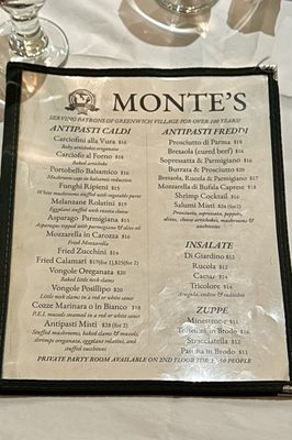 Monte's Trattoria by null Monte's Trattoria by null