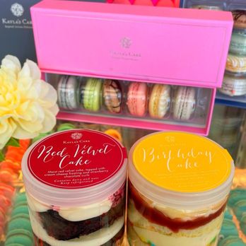 Kayla's Cake - Red Velvet Cake In Jar and Birthday Cake - Desserts Near Me - Fullerton, California Kayla's Cake - Red Velvet Cake In Jar and Birthday Cake - Desserts Near Me - Fullerton, California