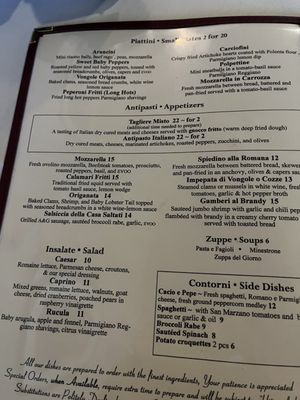 Menu photo 2 Senza Bayville, NJ