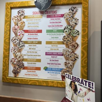 Cold Stone Creamery - Menu of specials - Ice Cream & Frozen Yogurt Near Me - Santee, California