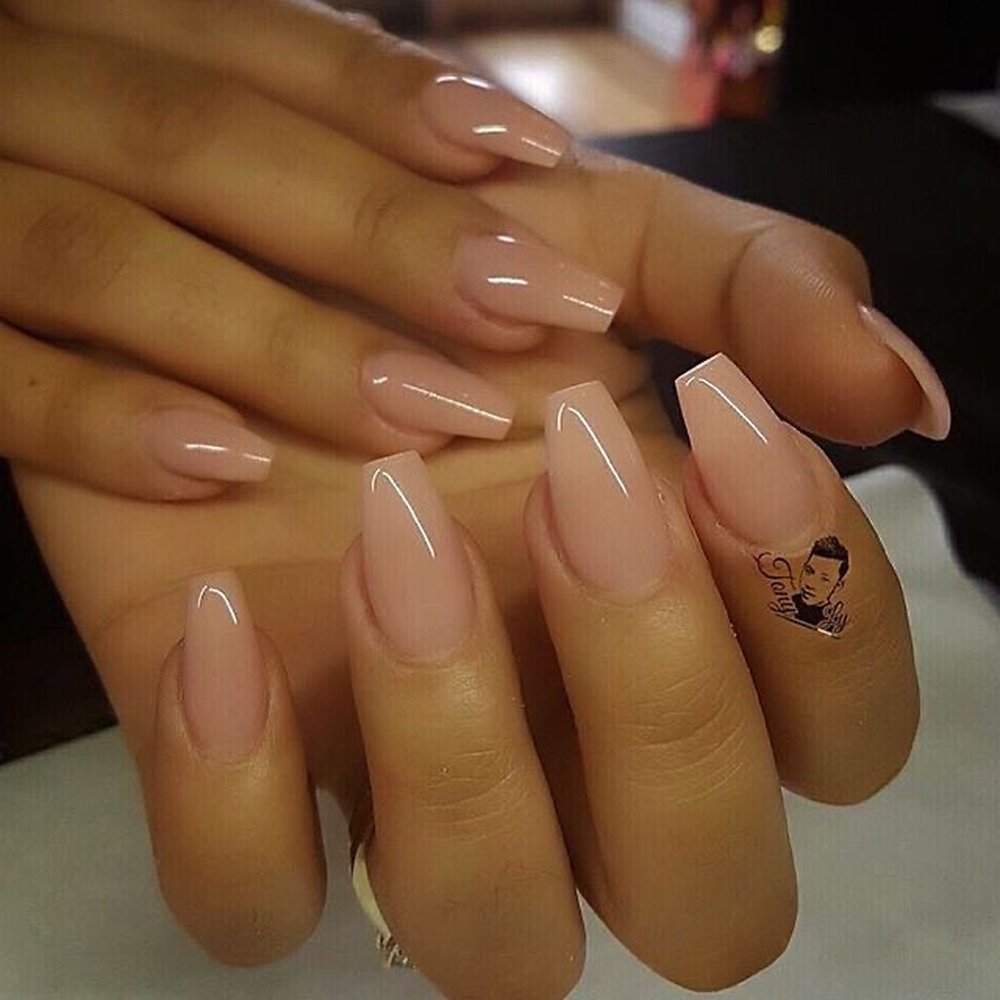 Nail Fever - What I requested, I came in for a fill, so my nails were long but I asked it to be a little shorter. - Nail Salons Near Me - Antioch, California Nail Fever - What I requested, I came in for a fill, so my nails were long but I asked it to be a little shorter. - Nail Salons Near Me - Antioch, California