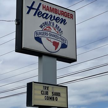 Hamburger Heaven - a sign for hamburger heaven - Burgers Near Me - Irondale, Alabama Hamburger Heaven - a sign for hamburger heaven - Burgers Near Me - Irondale, Alabama