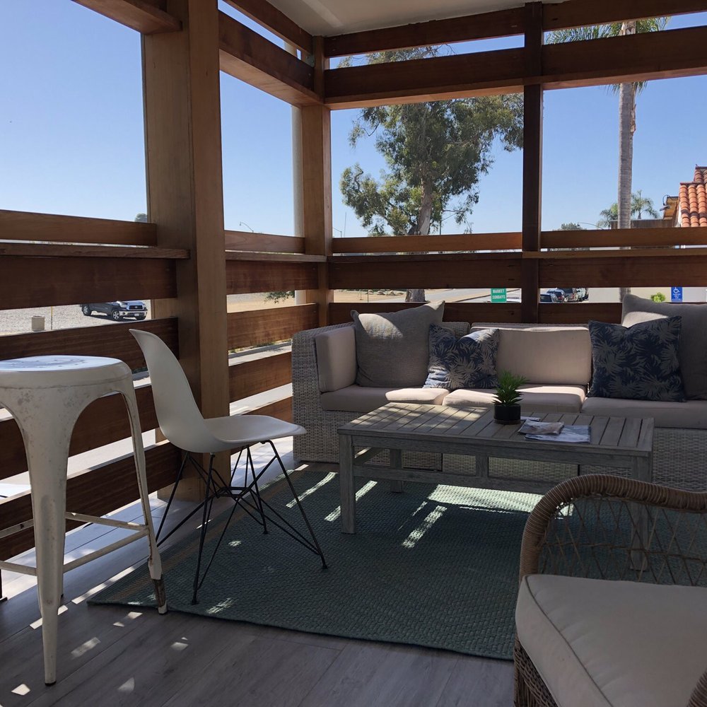 Surfhouse - Upper deck patio area - Surfing Near Me - Encinitas, California