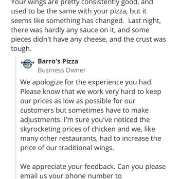 Barro's Pizza - Review - Pizza Near Me - Mesa, Arizona