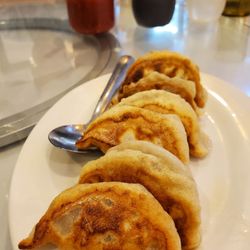 Incredibly delicious fried pot stickers