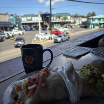 Olympic Cafe - Patio view - Seafood Near Me - Kapaa, Hawaii