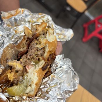 Five Guys - Bacon Cheeseburger - Burgers Near Me - San Leandro, California