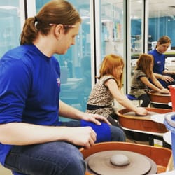 Pitter Potter Mobile  - Just setting up to throw some pottery on the wheel!