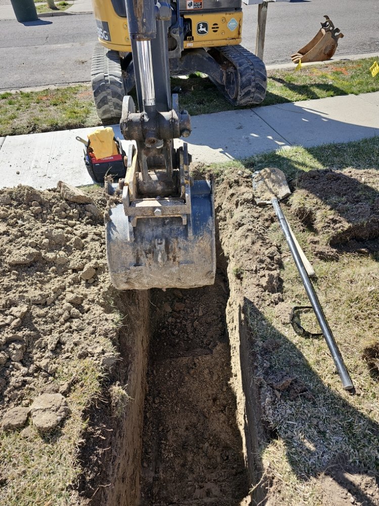 Slide of AC Excavation