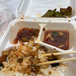 Chopstick Chinese Restaurant - Two protein and a side. $9.50