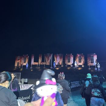 Halloween Horror Nights - Bloody Hollywood Sign! - Haunted Houses Near Me - Los Angeles, California Halloween Horror Nights - Bloody Hollywood Sign! - Haunted Houses Near Me - Los Angeles, California