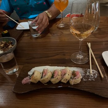 Uchi Miami - Sake roll - Asian Fusion Near Me - Miami, Florida