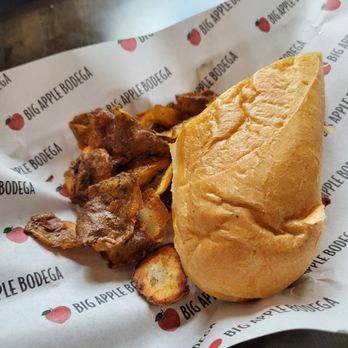 Big Apple Bodega - Half Sinatra with potato skins - Food Trucks Near Me - Denver, Colorado