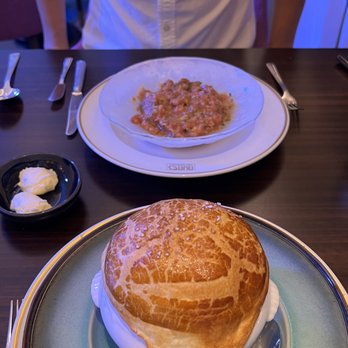 Nunes Real Marisqueira - Lobster bisque with puff pastry, tuna tartare - Seafood Near Me - Lisbon, 11 Nunes Real Marisqueira - Lobster bisque with puff pastry, tuna tartare - Seafood Near Me - Lisbon, 11