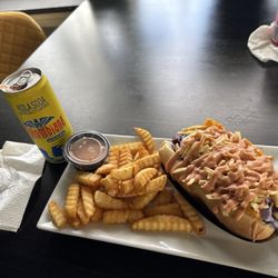 Half Rooted - Colombian Hot Dog, fries and Colombiana drink