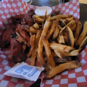 Ye Olde Orchard - a basket of fries and meat - Barbeque Near Me - Montreal, Quebec Ye Olde Orchard - a basket of fries and meat - Barbeque Near Me - Montreal, Quebec
