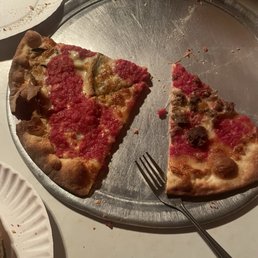Half Meatball half eggplant