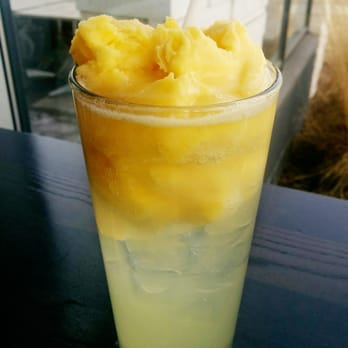 Via Cibo - Our ingenious custom Sanpellegrino and Fiasco Gelato float ($3 + $4 = $7 total) - Italian Near Me - Calgary, Alberta Via Cibo - Our ingenious custom Sanpellegrino and Fiasco Gelato float ($3 + $4 = $7 total) - Italian Near Me - Calgary, Alberta