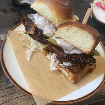 Bacari W 3rd - Fried Chicken Sliders - Breakfast & Brunch Near Me - Los Angeles, California Bacari W 3rd - Fried Chicken Sliders - Breakfast & Brunch Near Me - Los Angeles, California