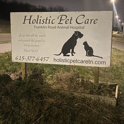Holistic Pet Care Franklin Road Animal Hospital - Info signage!