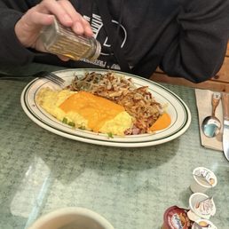 Omelette was perfect!