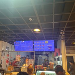Menu and interior