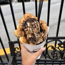 The Station - Egg waffle cone