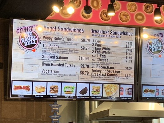 Menu photo 5 Corey’s NYC Bagel Deli Chicago, IL
