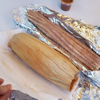 Tacos El Asadero - Tamales ($3) and churros ($1) - Food Trucks Near Me - Seattle, Washington Tacos El Asadero - Tamales ($3) and churros ($1) - Food Trucks Near Me - Seattle, Washington