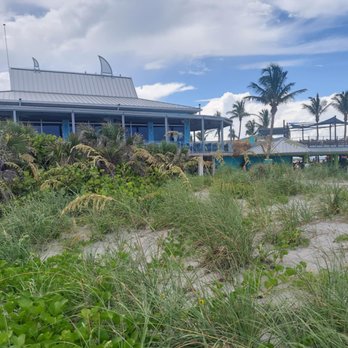 Sharky's On the Pier - View from the Beach - Seafood Near Me - Venice, Florida