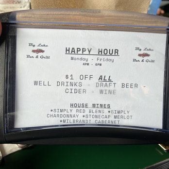 Big Lake Bar & Grill - Happy hour - American Near Me - Mount Vernon, Washington