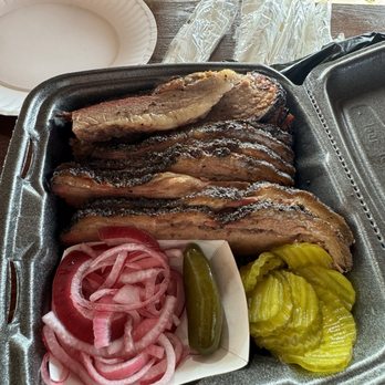 Offset Smoker BBQ - 1 1/2 lbs of Brisket - Barbeque Near Me - Baton Rouge, Louisiana