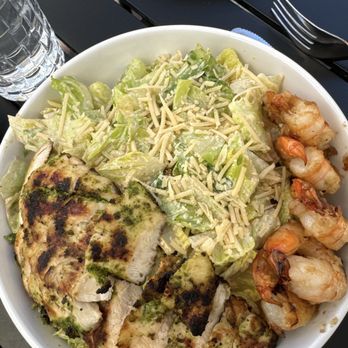 La Condesa Eatery - Chicken and shrimp Cesar salad - Salad Near Me - Reno, Nevada