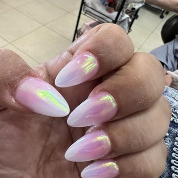 Vivi Nails and Spa - Jelly chrome ombré nails! - Nail Salons Near Me - Norco, California Vivi Nails and Spa - Jelly chrome ombré nails! - Nail Salons Near Me - Norco, California