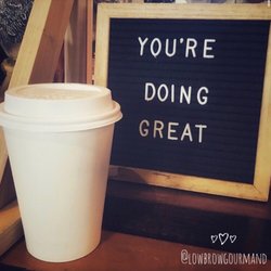 Loveless - Coconut milk latte. During COVID, let me know if you want sugar when you order. They have to add it for you.