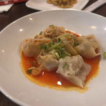 Dumpling Hour - Wontons w/ Chili Sauce - Asian Fusion Near Me - Lafayette, Louisiana Dumpling Hour - Wontons w/ Chili Sauce - Asian Fusion Near Me - Lafayette, Louisiana