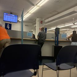 Motor Vehicle Department - The number screen
