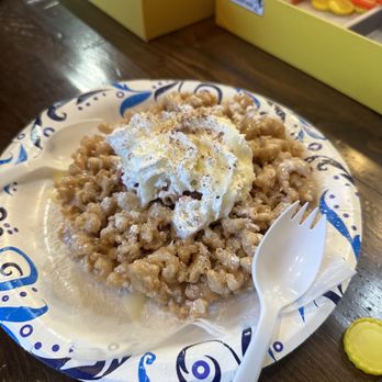 Churro Hub Cafe Plus - funnel cake - Desserts Near Me - Los Angeles, California