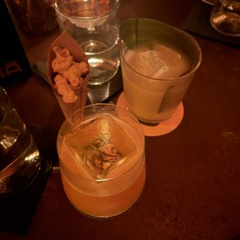 Bar Nena - Pelicula (left), Para Los Nubes (back right) - Cocktail Bars Near Me - New York, New York Bar Nena - Pelicula (left), Para Los Nubes (back right) - Cocktail Bars Near Me - New York, New York