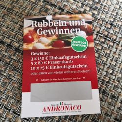 Andronaco - Zugabe... Mal schauen.