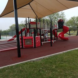 Villa Coronado Park - Shaded playground. Really good shape too.
